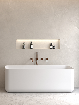 Rechthoekige baden